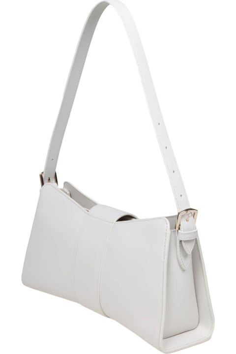 Shoulder Bags for Women Furla Metropolis Remix Shoulder Bag In Marshmallow Color Leather