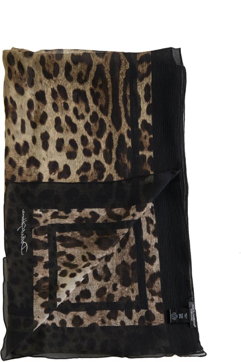 Dolce & Gabbana Scarves & Wraps for Women Dolce & Gabbana 'leopard' Scarf