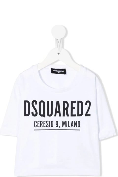 Dsquared2 T-Shirts & Polo Shirts for Girls Dsquared2 Dsquared2 T-shirts And Polos White