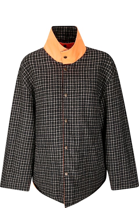 أدوات منزلية Maison Margiela Orange Fluo Cropped Reversable Jacket