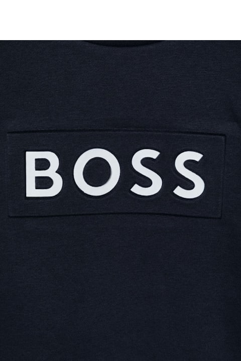 Hugo Boss for Kids Hugo Boss Logo Crewneck Sweatshirt