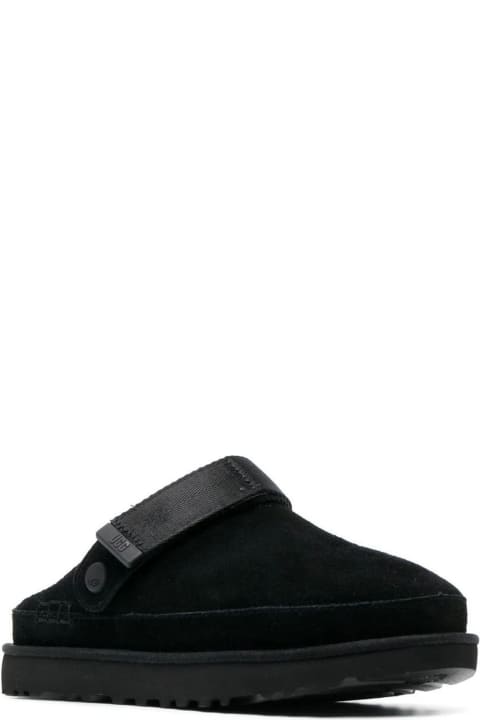 UGG for Women UGG Black Calf Suede Slippers