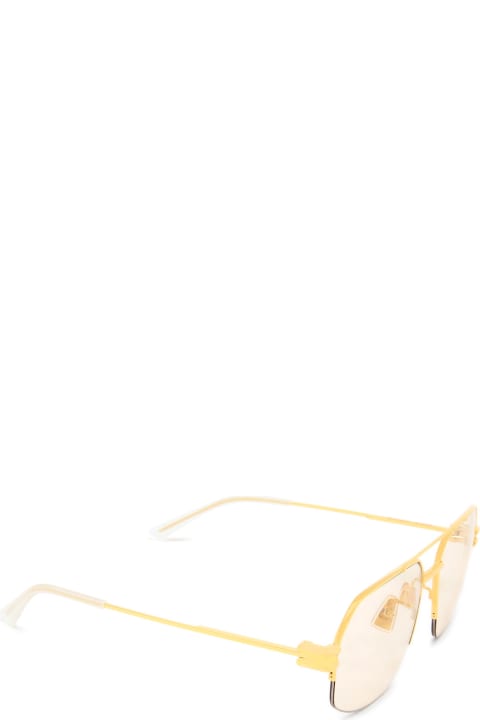 Accessories for Men Bottega Veneta Eyewear Bv1127s Gold Sunglasses