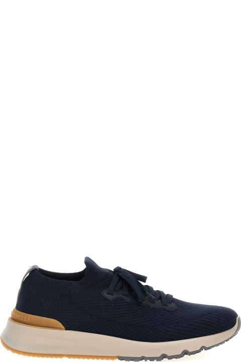 Homeware Brunello Cucinelli Knitted Sneakers