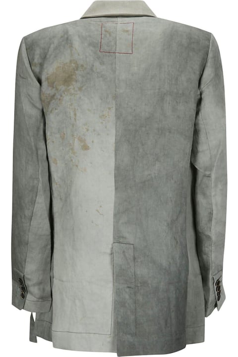 Uma Wang Coats & Jackets for Women Uma Wang Khloe Distressed Wrap-around Jacket