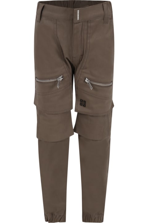 Cargo Pants Fro Boy With Logo