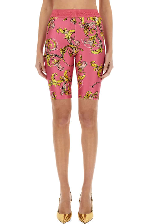 Versace Jeans Couture for Women Versace Jeans Couture "outline Baroque" Cycling Shorts