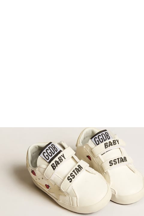 Shoes for Baby Girls Golden Goose Baby School Sneakers