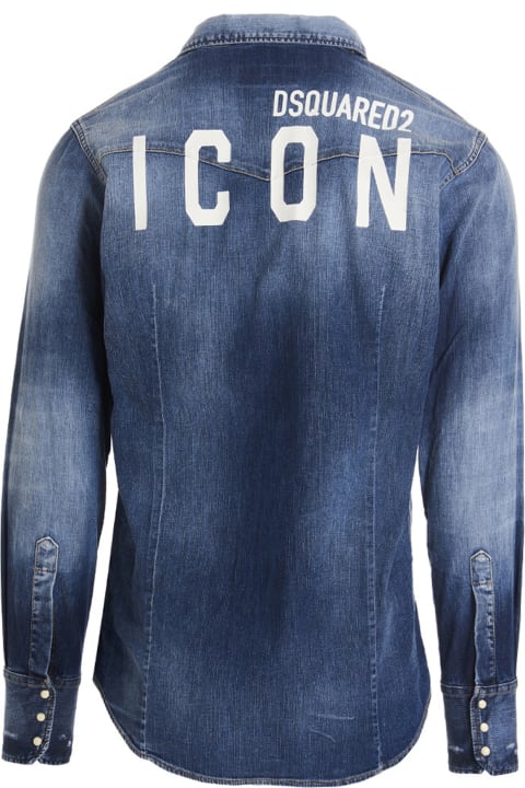 Dsquared2 for Men Dsquared2 Icon Western Shirt