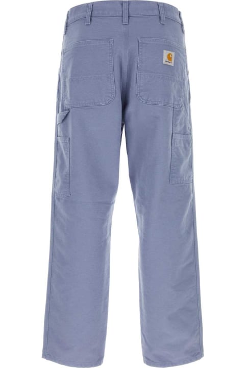 Carhartt for Men Carhartt Light-blue Cotton Single Knee Pant