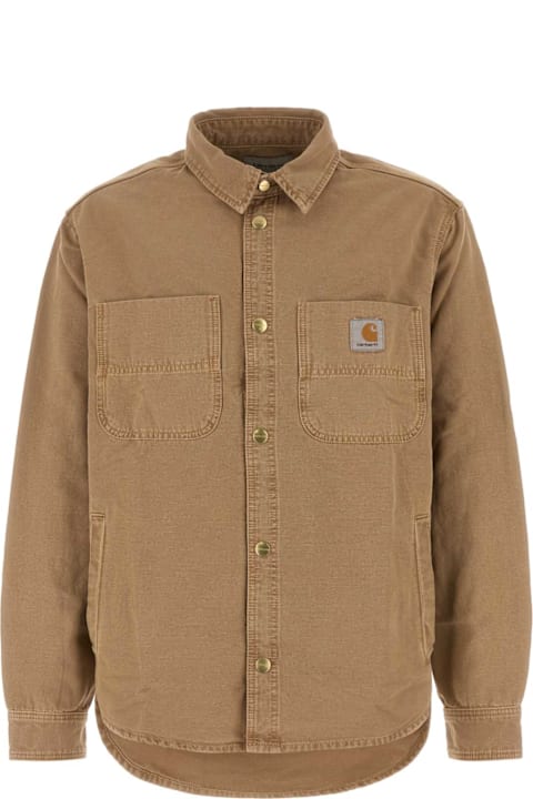 Homeware Carhartt Camel Denim Conro Shirt Jac
