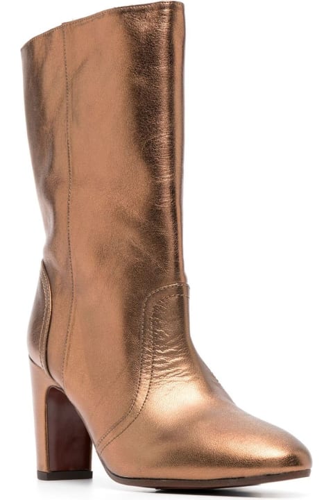 Chie Mihara Boots for Women Chie Mihara Coppertone Calf Leather Eyta Boots