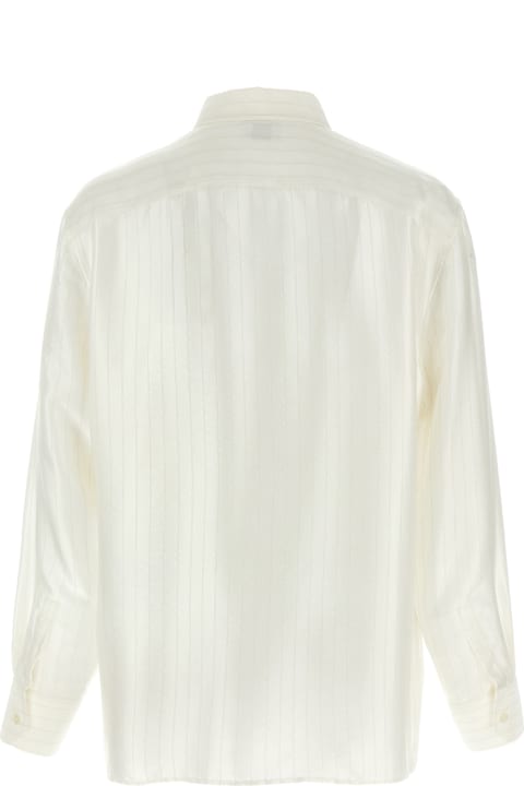 Shirts for Men Saint Laurent Striped Shirt