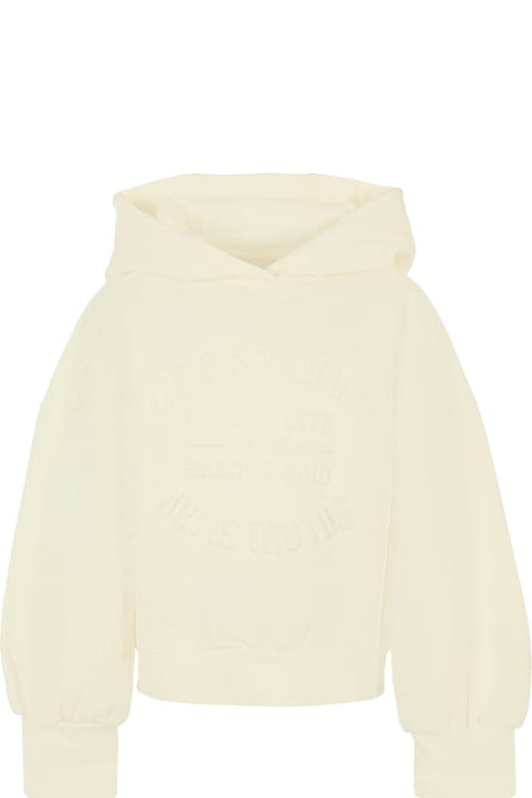 Homeware Zadig & Voltaire Ivory Sweatshirt For Girl With Logo