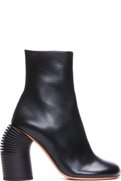 Homeware Off-White Spring Ankle Boots