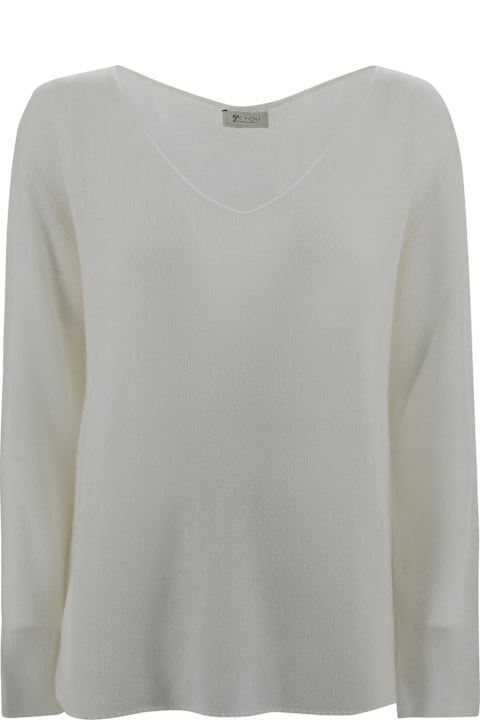 Be You Sweaters for Women Be You Cloud Cashmere V-neck Jumper