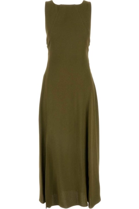 Homeware Fendi Olive Green Sablã© Dress