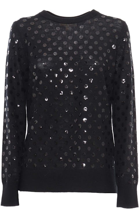 Michael Kors Sweaters for Women Michael Kors Sequined Dot Jumper