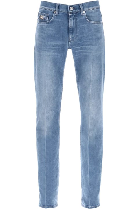 Jeans for Men Versace 5-pocket Slim Fit Jeans