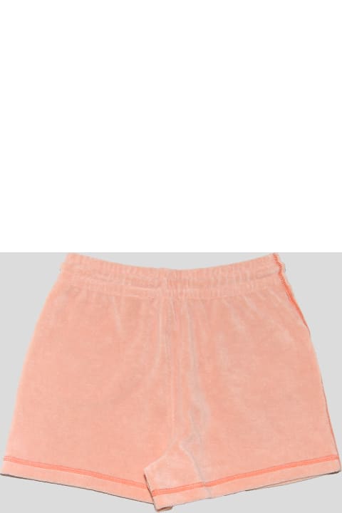Burberry Bottoms for Girls Burberry Dusky Coral Cotton Blend Shorts