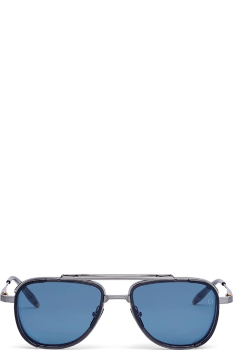 Akoni لـ Kids Akoni Spitzer - Brushed Black Palladium / Crystal Grey Sunglasses