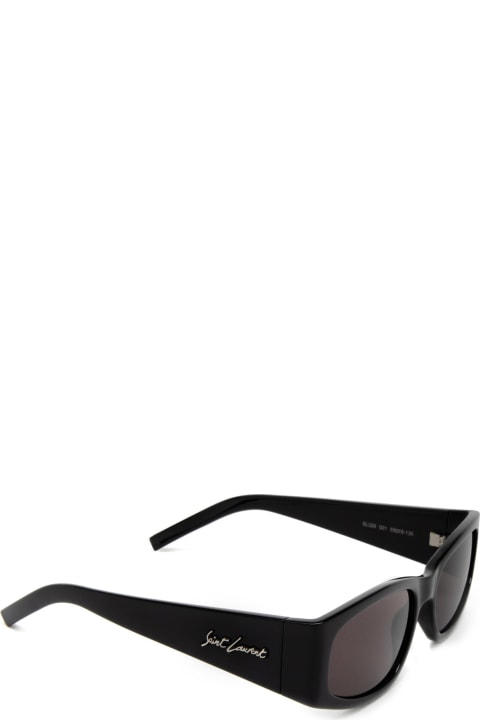 Accessories for Men Saint Laurent Eyewear Sl 329 Black Sunglasses