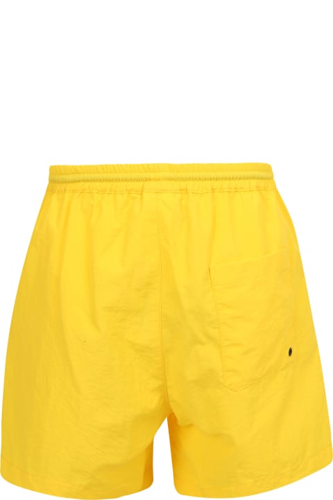 MSGM Pants for Men MSGM Logo-print Swim Shorts