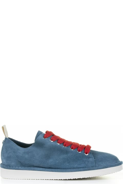 Panchic Shoes for Men Panchic Sneaker In Blue Suede