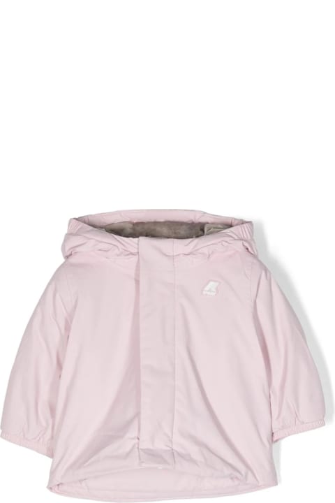 Topwear for Baby Girls K-Way Jacket With Hood