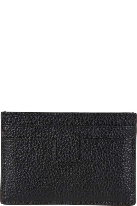 Tom Ford Wallets for Women Tom Ford Logo Printed Classic Credit Card Holder