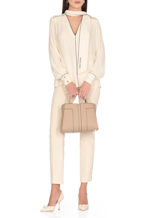 Elisabetta Franchi لـ Women Elisabetta Franchi Crepe Pants