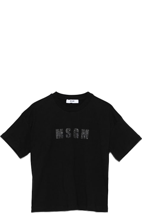 Fashion for Women MSGM Msgm Kids Cotton T-shirt With Logo