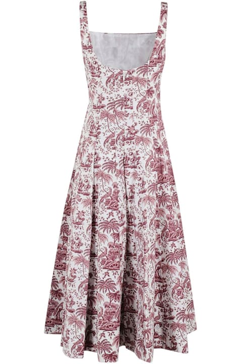 STAUD Dresses for Women STAUD Wells Sleeveless Midi Dress