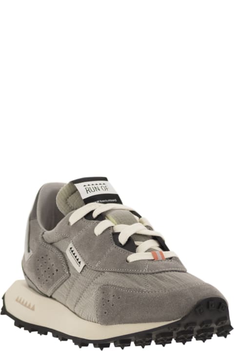 RUN OF Sneakers for Men RUN OF Oxygen M - Sneakers Suede, Canvas And Leather