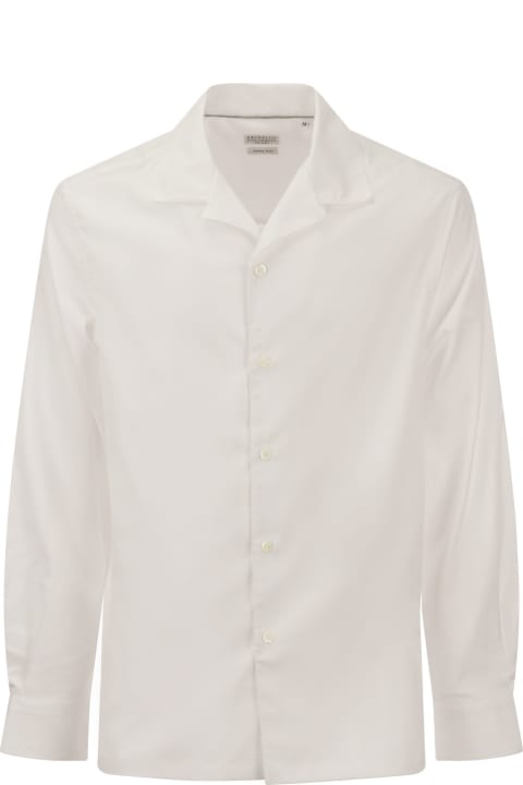 Brunello Cucinelli Shirts for Men Brunello Cucinelli Classic Cotton Shirt