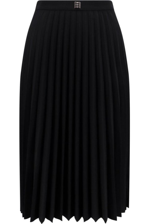Givenchy Sale for Women Givenchy Pleated Black Long Dress