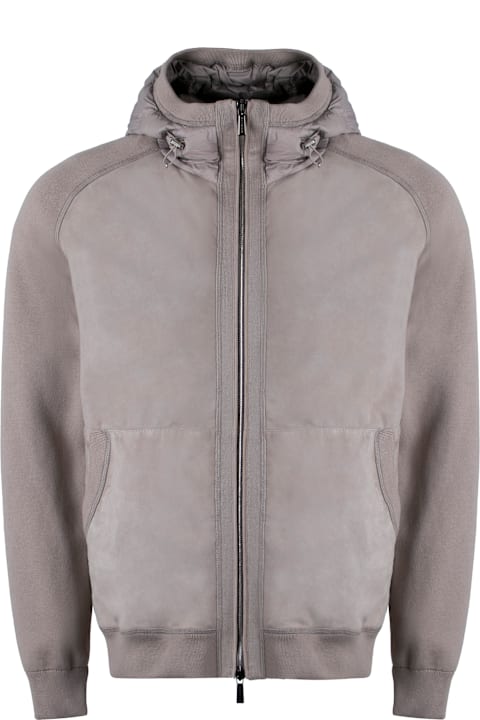 Homeware Moorer Trenton Hooded Full Zip Jacket