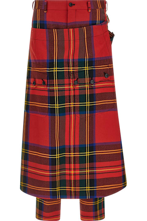 Homeware Comme Des Garçons Homme Plus Tartan Pants