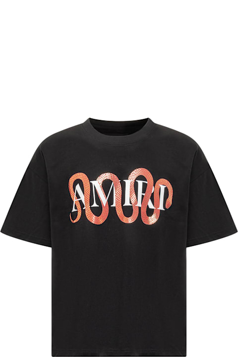 AMIRI Topwear for Men AMIRI Amiri Snake T-shirt