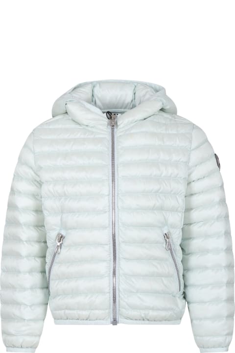 Colmar Coats & Jackets for Girls Colmar Green Down Jacket For Girl With Logo