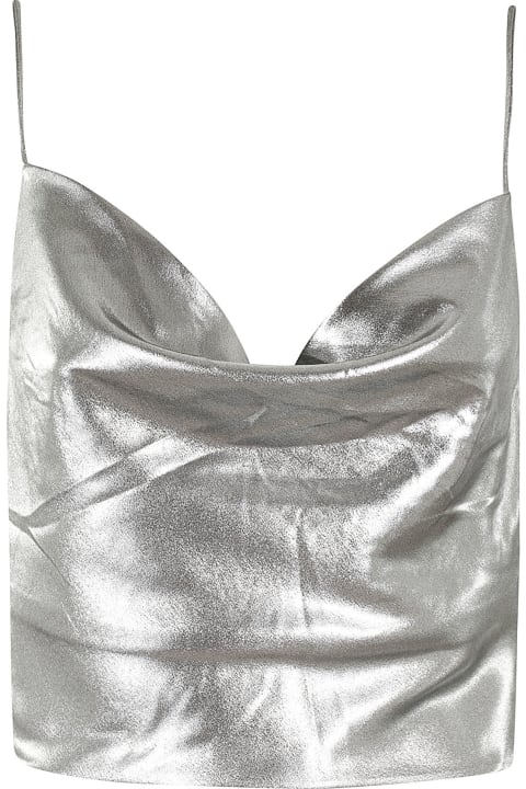 Underwear & Nightwear for Women Rotate by Birger Christensen Metallic Crop Top