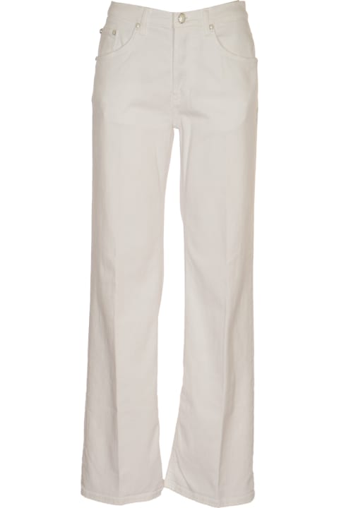 Dondup Jeans for Women Dondup White Flared Jeans