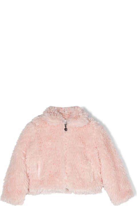 Fashion for Women Stella McCartney Kids Pink Borg Short Jacket