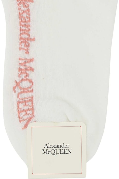 Alexander McQueen Underwear & Nightwear for Women Alexander McQueen Stretch Cotton Blend Socks