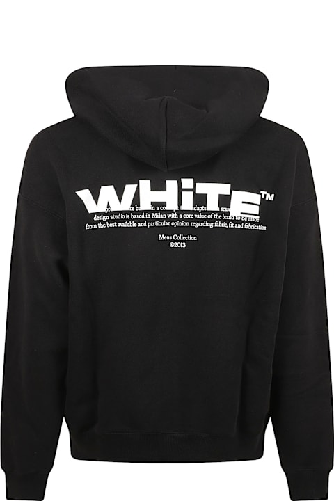 آخر صيحات الموضة من القسم الرجالي Off-White Black Hoodie