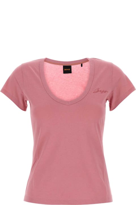 Homeware Hugo Boss Pink Cotton T-shirt