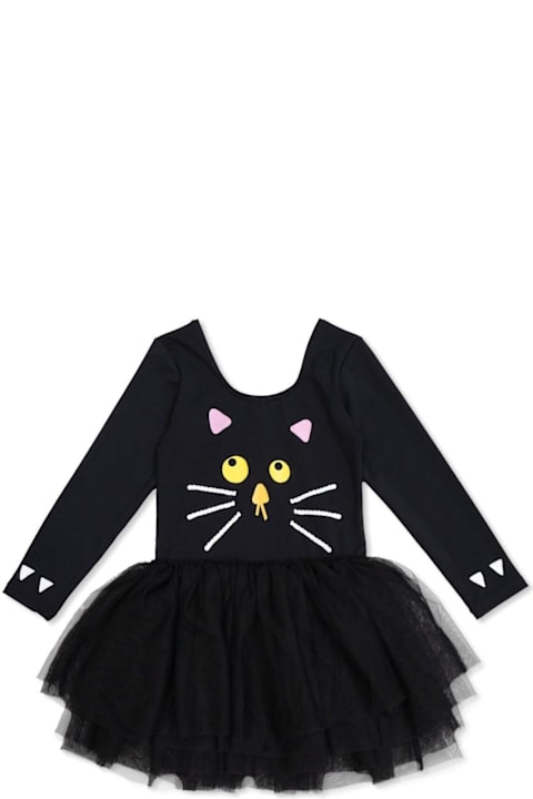 Stella McCartney Dresses for Girls Stella McCartney Cat-printed Tulle Dress