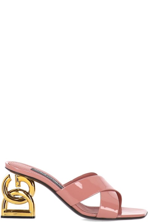 Dolce & Gabbana Sandals for Women Dolce & Gabbana Crossover Strap Mules