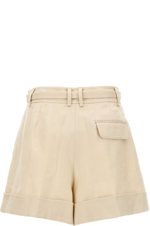 Zimmermann Pants & Shorts for Women Zimmermann 'matchmaker Tuck Front' Shorts