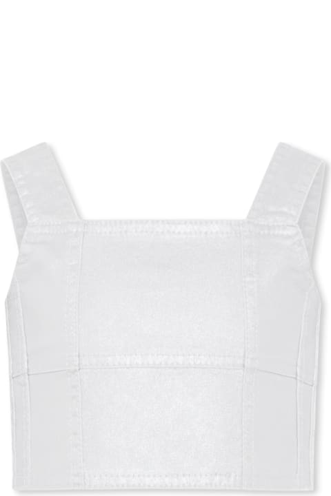 Homeware Marc Jacobs Silver Crop Top For Girl
